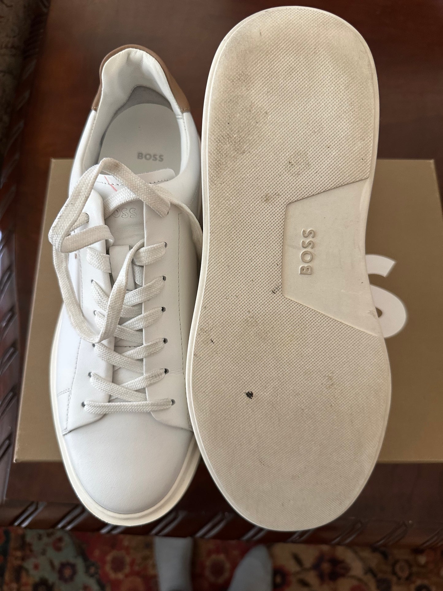 Hugo Boss Women Leather Sneakers