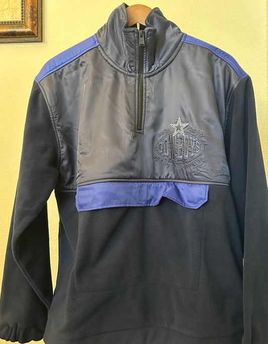 Authentic Dallas Cowboys Half Zip Fleece