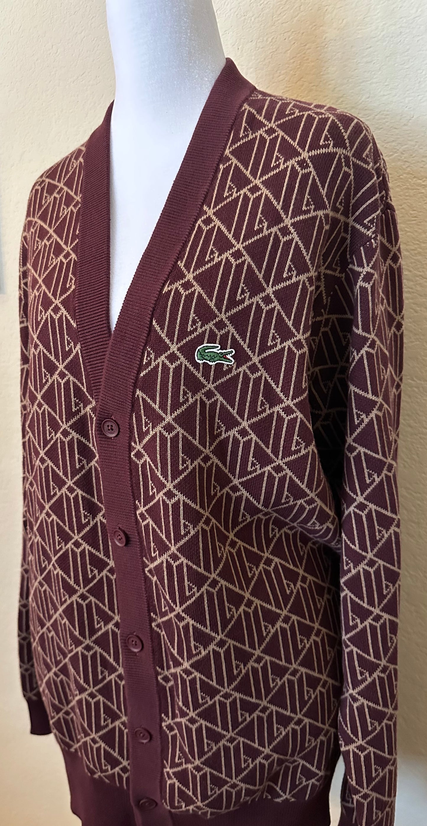Lacoste Cardigan Sweater