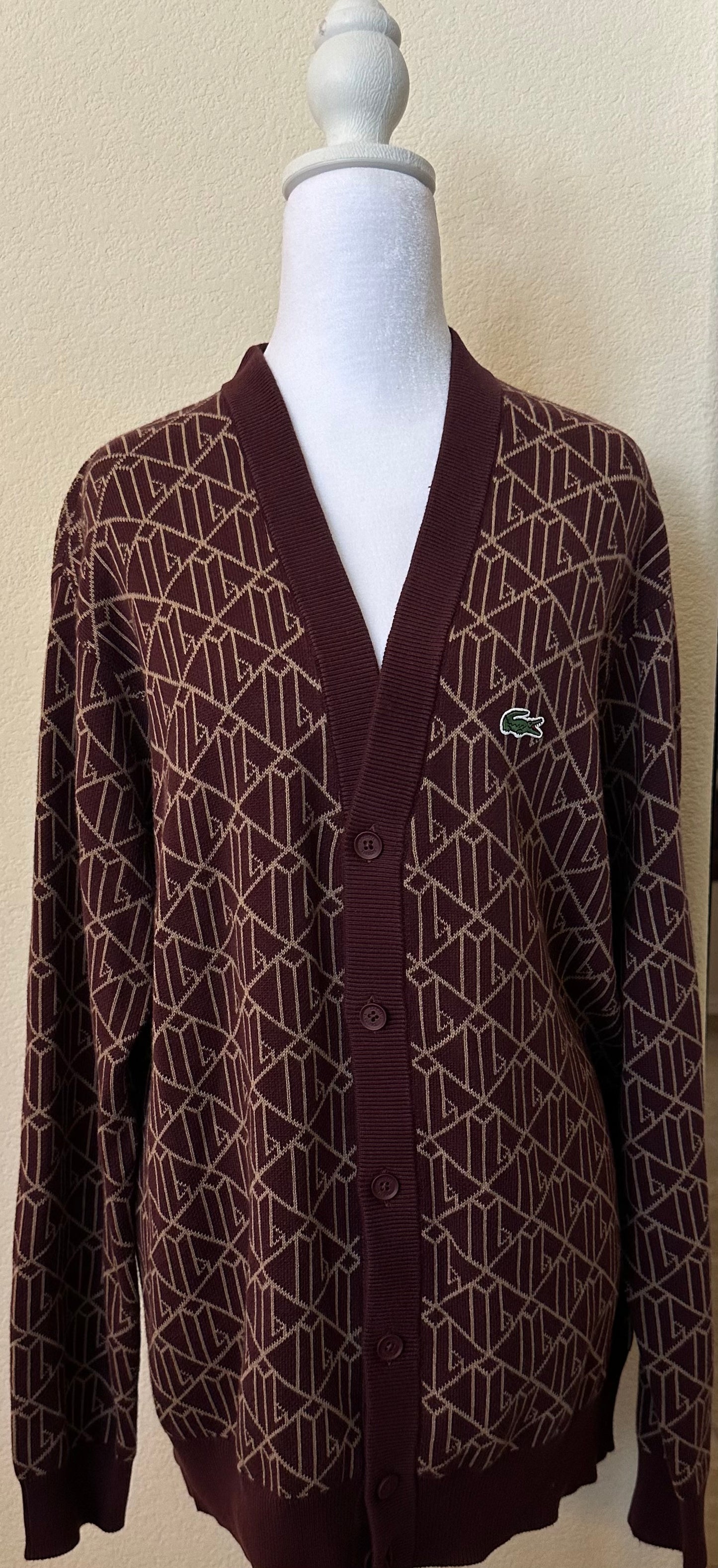 Lacoste Cardigan Sweater