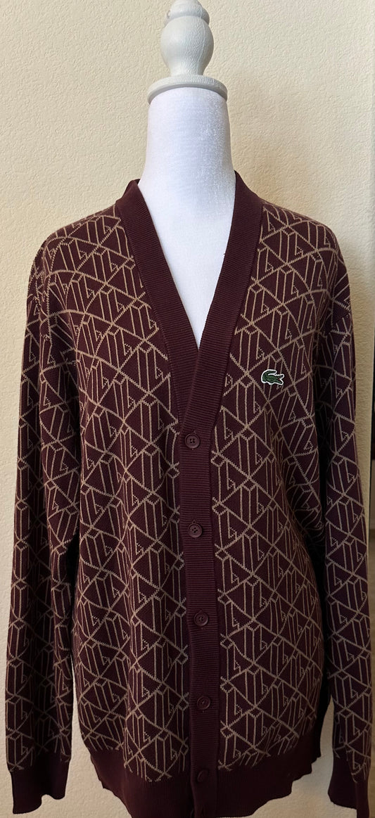Lacoste Cardigan Sweater