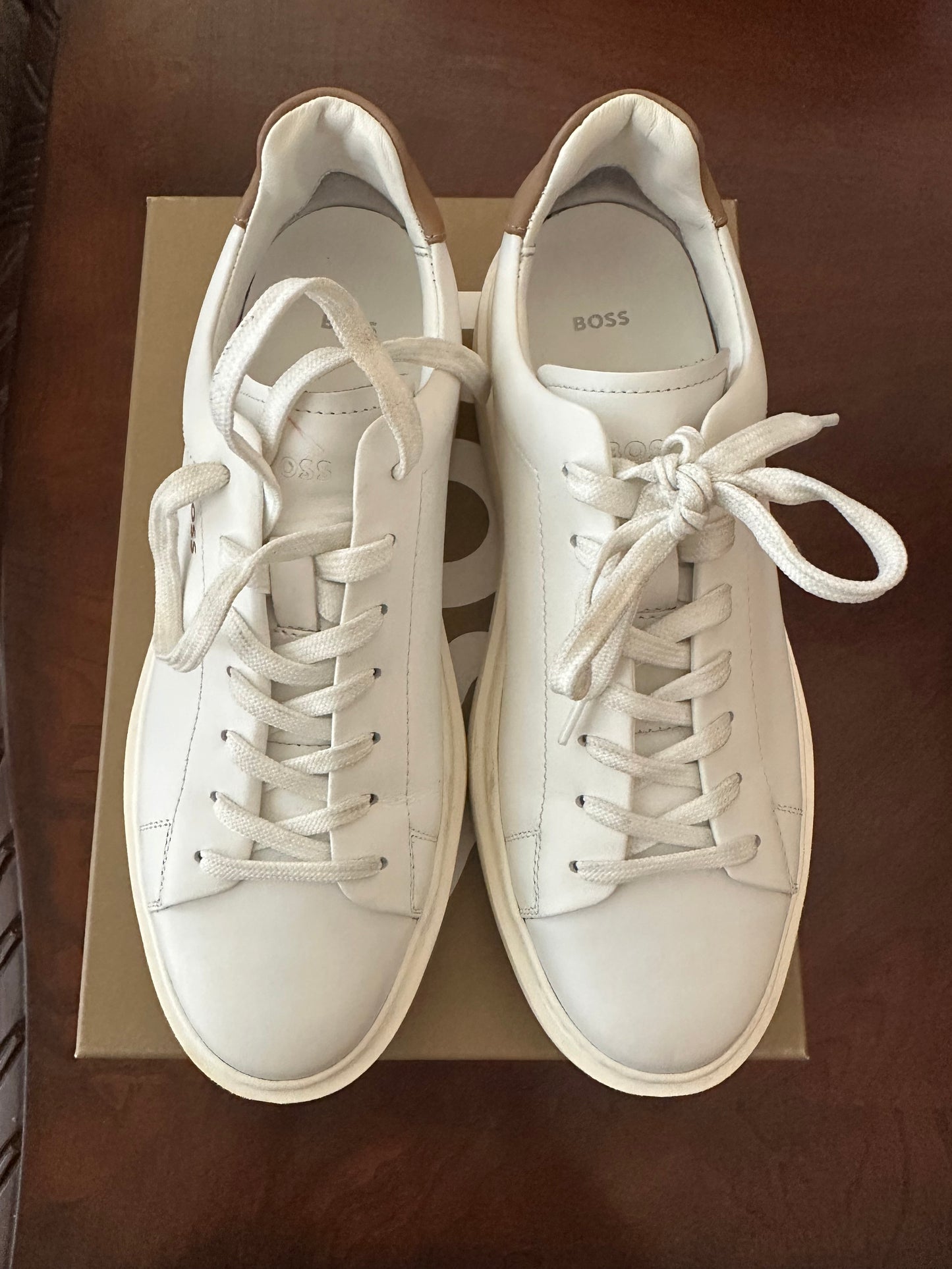 Hugo Boss Women Leather Sneakers