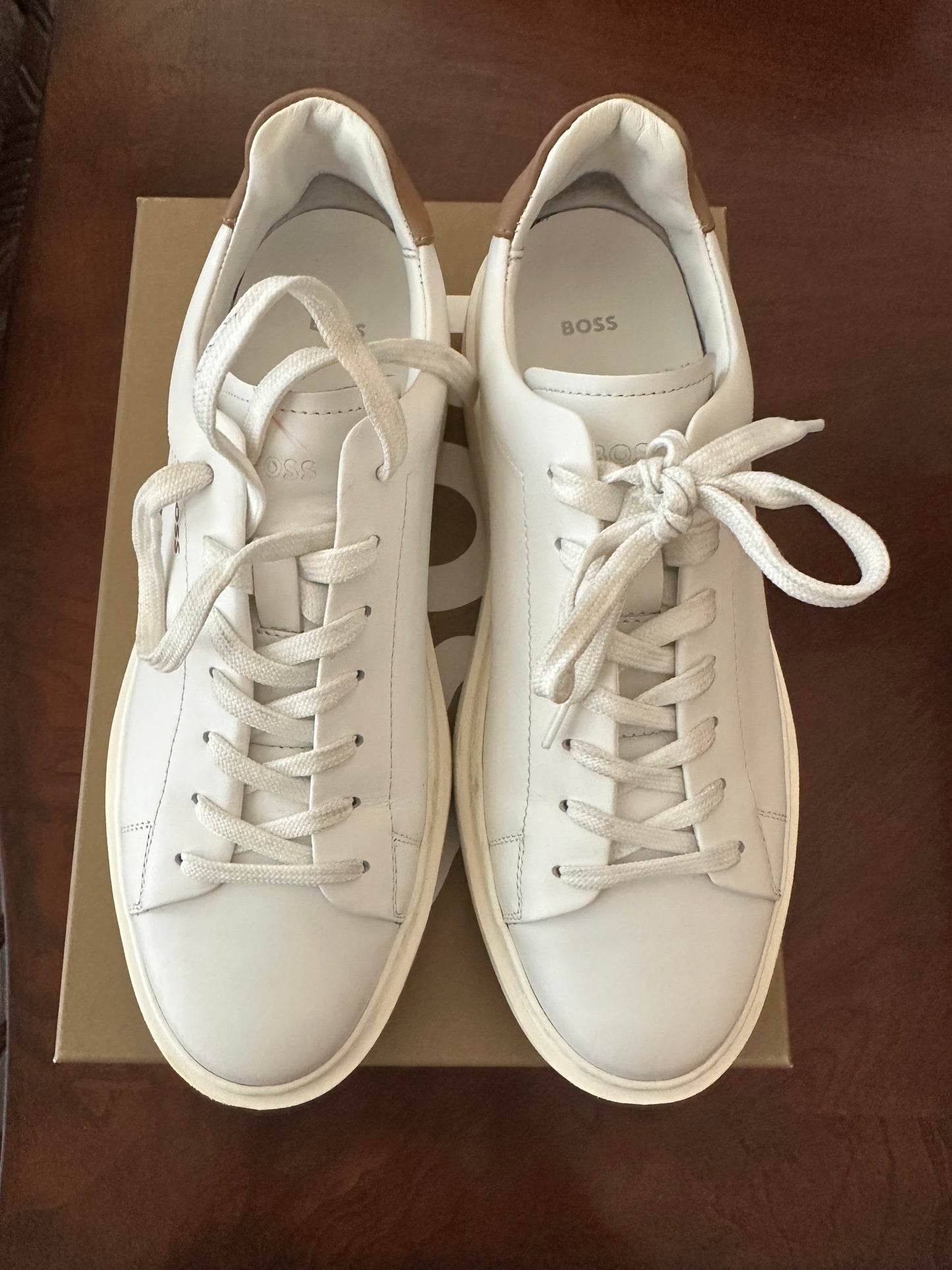 Hugo Boss Women Leather Sneakers