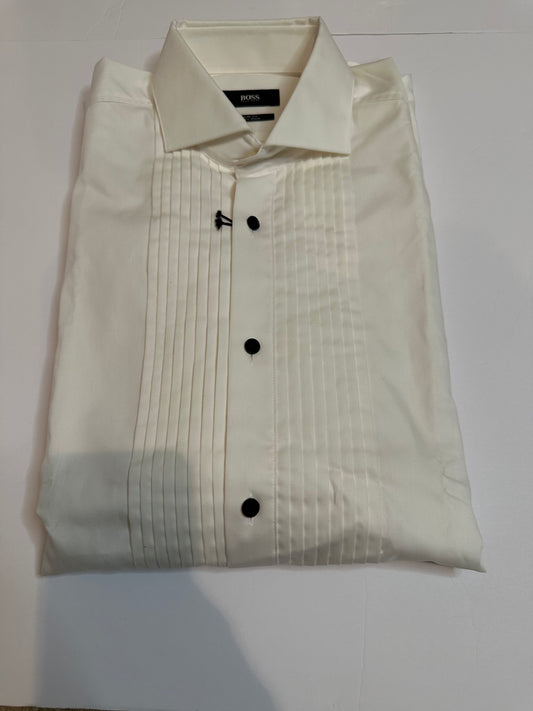 Hugo Boss French Cuff Tuxedo Shirt