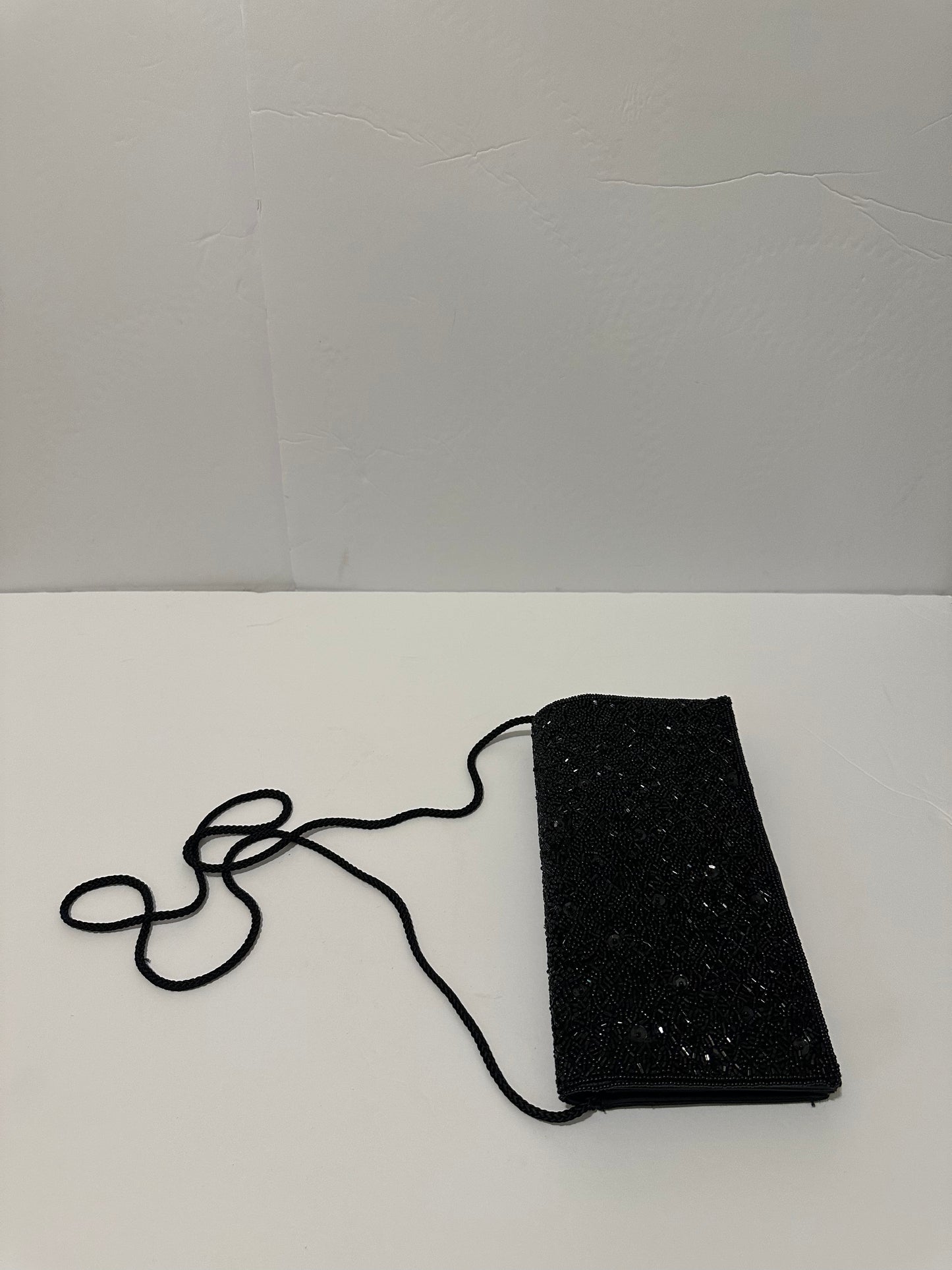 Black Sequin Evening Bag